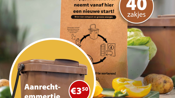 aanrechtemmer en zakjes