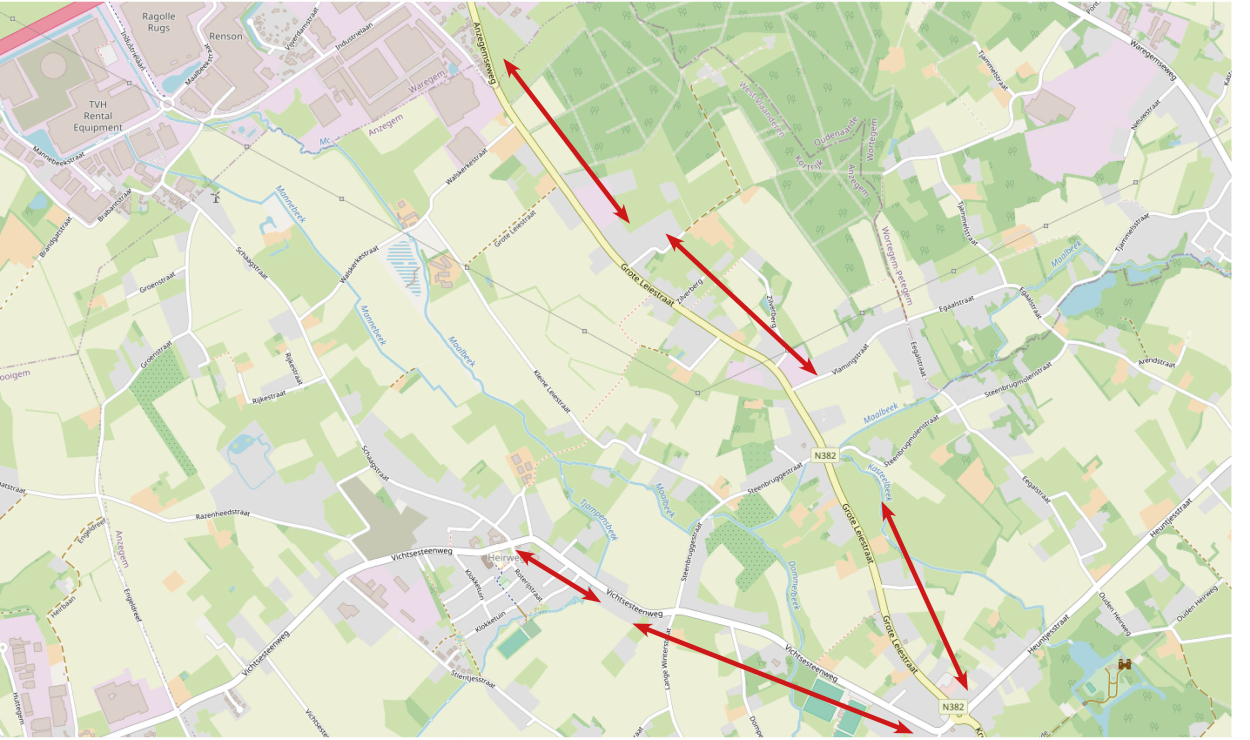 omleiding doorgaand verkeer schaagstraat