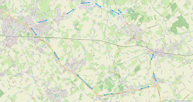omleiding zwaar vervoer werken kerkstraat 2025