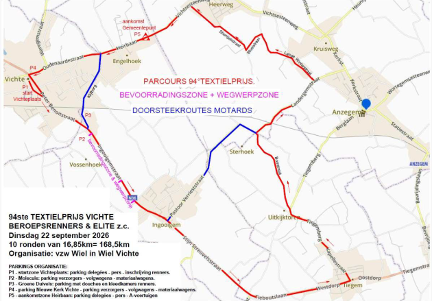 parcours textielprijs